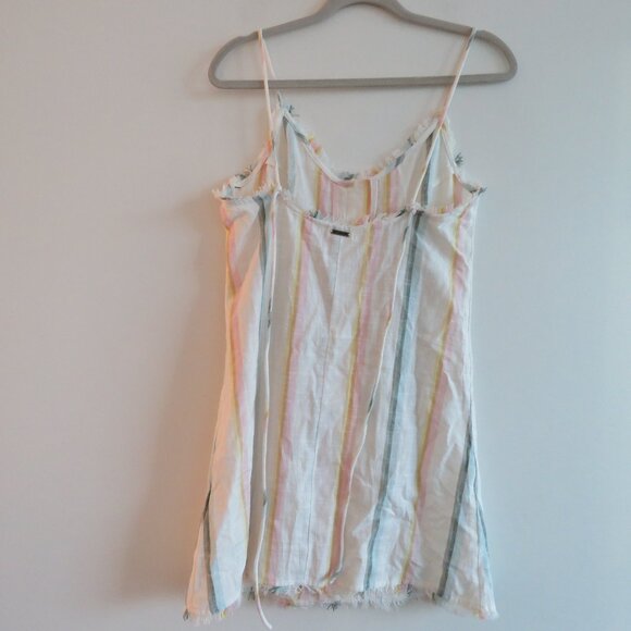 BILLABONG X THE SALTY BLONDE Sunny Stripes Candy Stripe Gauzy Mini Sun Dress NWT - Picture 11 of 15